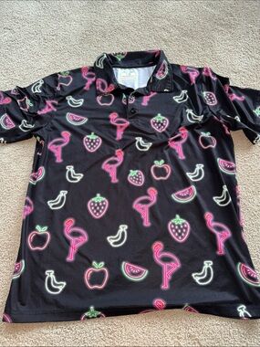 Obnoxious golf polo shirt